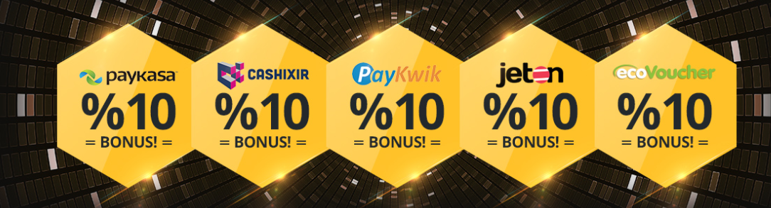 %10 Bonus