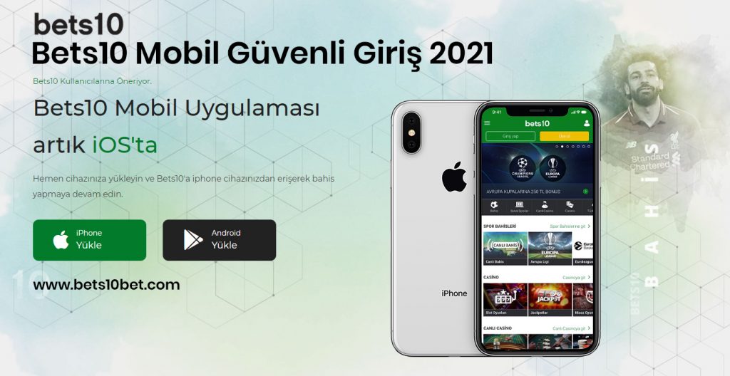 Bets10 Mobil Güvenli Giriş 2021