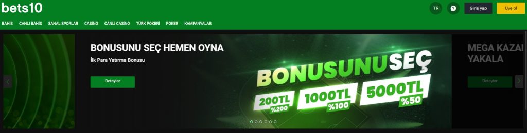 bets10 giriş